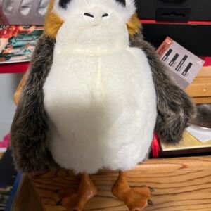 Star Wars Porg Plush - White and Brown